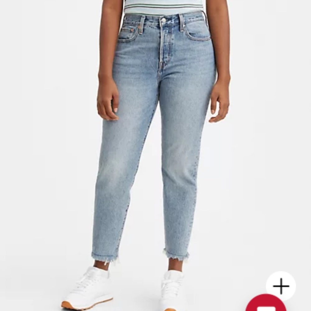 Levi’s Wedgie fit premium jeans - Shut Up - Medium Wash